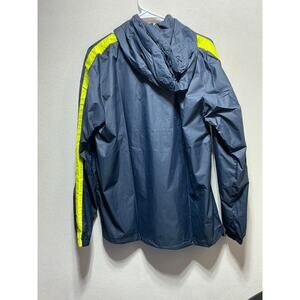 Men's Navy Tottenham Hotspur Anorak Hoodie Half-Zip Jacket size S